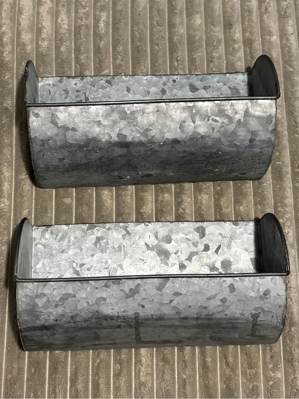 Galvanized Metal Wall Shelf/Storage